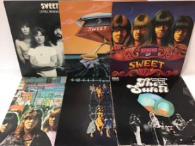 THE SWEET COLLECTION OF 7 VINYL LP RECORDS. Titles here include - Funny Funny How Sweet Co-Co Can Be