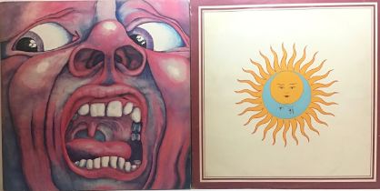 KING CRIMSON VINYL LP RECORDS X 2. First We have on Pink rimmed Island ‘Larks Tongues In Aspik’ ILPS