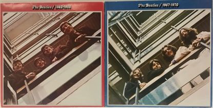 THE BEATLES X 2 VINYL LP RECORDS. 2 double albums here to include - 1967/1970 - 1962/1966. Both come