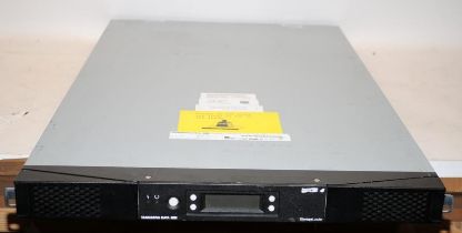 Tandberg rack mounted data storage loader model 1000. Removed from a working environment