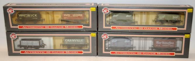 Dapol OO gauge goods wagons, special Exclusive to Tutbury Jinny 2 wagon sets. 4 in lot, all boxed