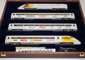 Fleischmann HO gauge 1999 Zugset 2000 Millennium Ice-2 High Speed Train limited edition set in