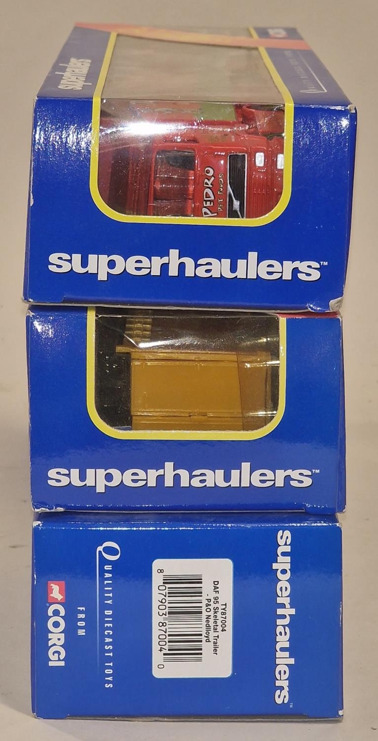 Corgi Superhaulers boxed die cast group to include TY87004, TY86715 and TY86803 (3). - Image 2 of 3