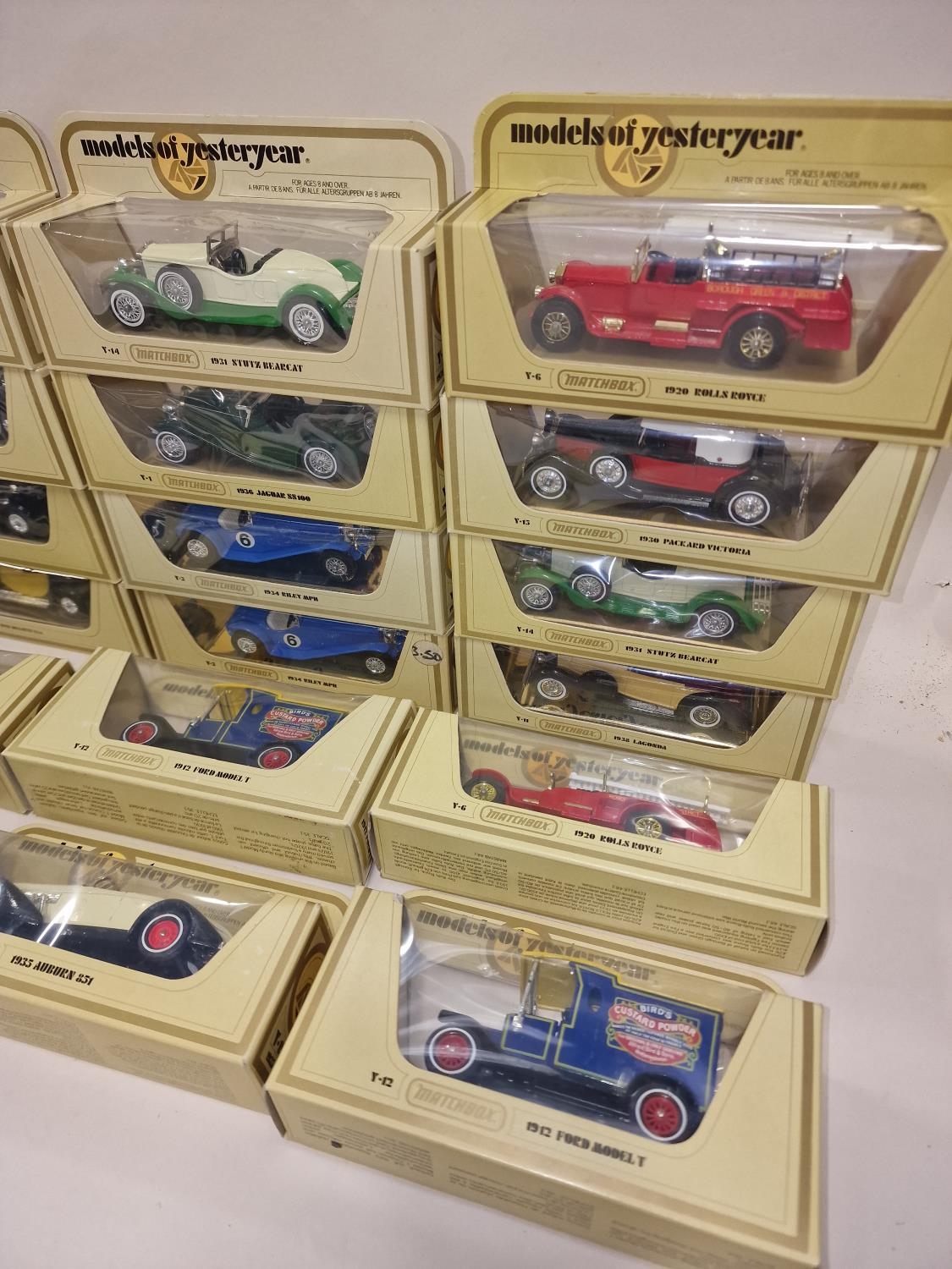 Large group of boxed mainly 1970's Matchbox Models of Yesteryear die cast models. Boxes suffering - Image 4 of 4