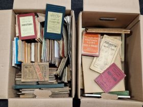 Two boxes containing a large quantity of early ordnance survey, road and other collectable maps from