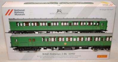 Hornby OO gauge British Railways 2-BIL '2090' set ref:R3177. Boxed