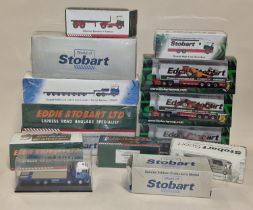 Eddie Stobart related die cast boxed group (14).