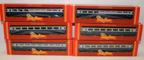 Hornby OO gauge BR Inter-City coaches x 6. R425, R426 and R427. 6 in lot, all boxed