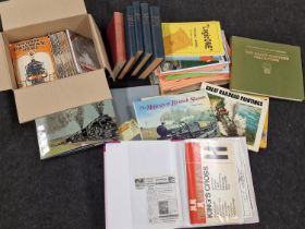 Collection of ephemera to include large quantity of railway related books and magazines.