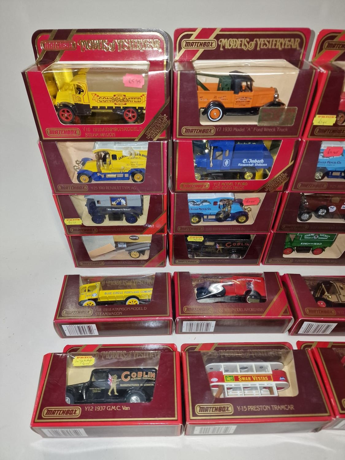 Large group of boxed 1980's Matchbox Models of Yesteryear die cast models. All appear new with boxes - Image 2 of 3