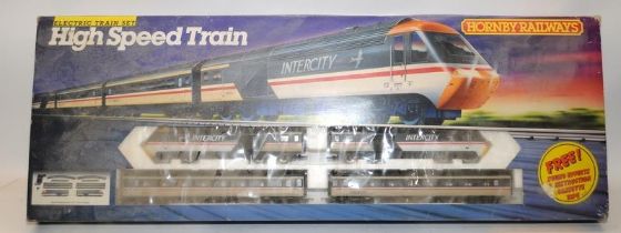 Hornby OO gauge High Speed Train electric train set ref:R695 missing controller. Boxed