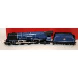 Unboxed OO Gauge Locomotive and Tender BR Blue City of Chester 46239