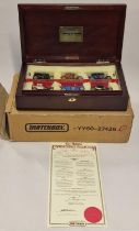 Matchbox Models of Yesteryear "The Connoisseurs' Collections" limited edition set of six vehicles in