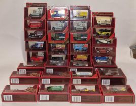 Large group of boxed 1980's Matchbox Models of Yesteryear die cast models. Boxes suffering from