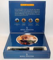 Hornby and Royal Doulton collaboration commemorative plate and OO gauge GWR 4-6-0 King Henry VI King