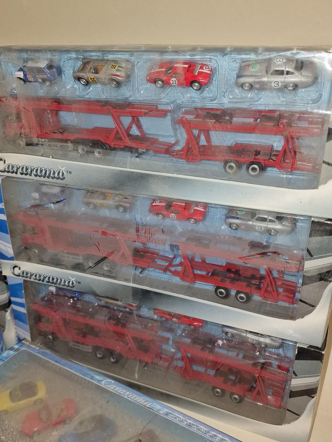 Cararama group of boxed die cast car sets, boxes are dusty (11). - Image 3 of 4