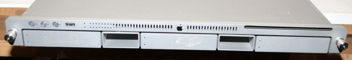 Apple xServe rack mounted server. Removed from a working environment