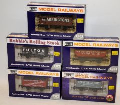 Dapol OO gauge goods wagons. 5 in lot, all boxed
