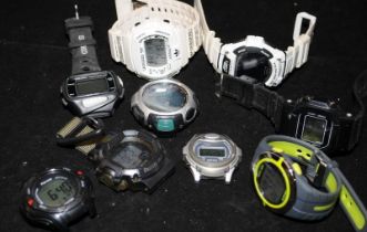 A collection of digital watches tom include Casio and Seiko. (Ref:29)