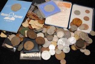 Tub of mixed GB coins