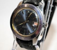 Vintage Sperina gents automatic diver's watch. Seen working at time of listing though winder has