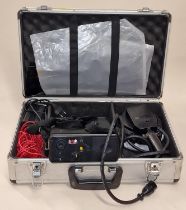 A camera related flash set in aluminium flight case.
