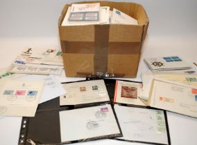 Large collection of mostly Swiss First Day Covers going back to the 1960's