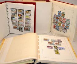 3 x good albums of Channel Islands stamps including 2 x near complete Schaubek albums