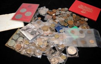 Tin of GB coins