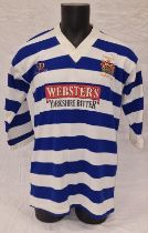 Wembley 1988 Halifax Town Rugby League Football Club jersey size XL. O/all good with just a few
