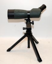 BSA Spectre Optivue 20-60x60 waterproof spotting scope c/w tripod and carry case