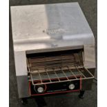 Industrial stainless steel Davlex Catering Equipment electric conveyor toaster.