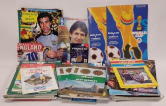 Collection of vintage football programs mainly from the 1970's and 1980's.