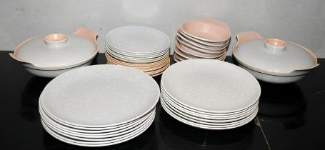 Poole Pottery Twin Tone dinner ware approx 40+ pieces