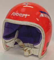 A vintage 1970s Boeri helmet.