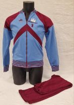 West Ham United 1980 FA Cup Final Admiral Track Suit, top 38-40" chest. Of the period, not a later