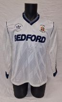 Luton Town Football Club Wembley 1988 Littlewoods Cup Final shirt size L. Of the period, not a later