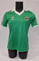 Early 1980's Northern Ireland Adidas national football team jersey size M. Of the period, not a