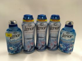 3 570g Lenor in wash scent boosters spring awakening together with two lenor outdoorables