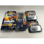 Gillette fusion 5 pro glide power, Gillette fusion proglide together with two packs of fusion
