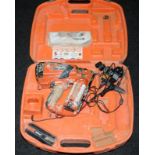 Paslode Impulse nail gun in poly carry case