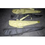 4 x rifle soft carry cases