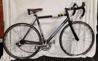 Ambrosio Solaro grey racing bike 26" wheel size 21" frame size 18 gears. (52)