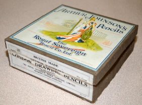 Rare find: Unopened box of 1930's Arthur Johnson's Royal Sovereign pencils No.390. Box contains