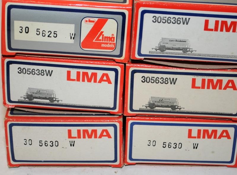 Lima OO gauge goods wagons x 6, all boxed - Image 2 of 2