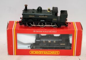 Hornby OO gauge LMS Locomotive Class 0F ref:r300, boxed c/w a GW locomotive (unboxed)