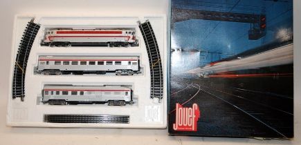 Jouef HO gauge train set Trans Europ Express ref:7606e. Boxed