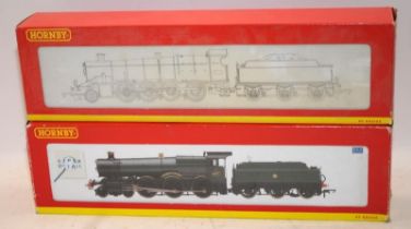 Hornby OO gauge GWR Grange Class Loco Llanfair Grange ref:R2547 c/w GWR Class 2800 Locomotive 2847