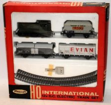 Vintage Playcraft International HO gauge 12v DC electric train set. Boxed