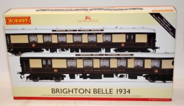 Hornby OO gauge Brighton Belle 1934 train pack ref:R2987. Boxed